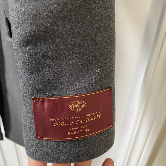 SOLD Aritzia Babaton Pearce Wool Coat, M (6-8). Slim Fit. Charcoal grey. EEUC. - Picture 5 of 10